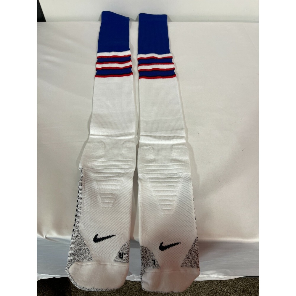 Nike Elite Grip Socks NFL Game Issue Men's XL Buffalo Bills Throwback New